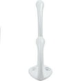thumbnail image 2 of Coat & Hat Hook, 3-1/2" High, 2-1/4" Projection, White by Stone Harbor Hardware, 2 of 3