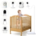 thumbnail image 1 of Soporte de suelo para monitor de bebé Caguan universal ajustable, 1 of 7