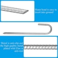 thumbnail image 4 of 10 Pack Ground Anchors, Galvanized Steel Tent Pegs, Fixing Pegs With J-hook, 4 of 5