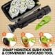 thumbnail image 3 of Kit de Equipo para Hacer Sushi, Molde para Rollo de Bolas de Arroz Japonés, Molde Multifuncional para Sushi, Herramientas de Cocina para Hacer Sushi, 3 of 5