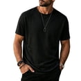 thumbnail image 2 of COSFO Dry Fit Summer T Shirts for Men Black Short Sleeve Shirt Crew Neck Workout Pullover Classic Fit Moisture Wicking Men Tshirts, 2 of 6