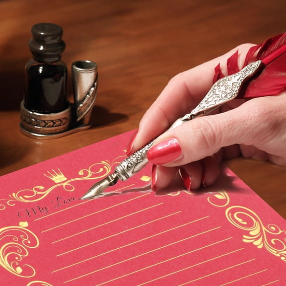 Minkissy Retro Writing Paper Assorted Colors Smooth Premium Paper for Writing 4Sets