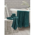 thumbnail image 2 of MyOwn Ultra Soft 6 Pack Cotton Towel Set, Contains 2 Bath Towels 28x55 inch, 2 Hand Towels 16x24 inch & 2 Wash Coths 12x12 inch, Ideal Everyday use, Compact & Lightweight - Teal, 2 of 6