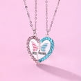 thumbnail image 2 of Collar BFF para 2, collares para mejores amigos, diseño bonito, regalos para el día de San Valentín, collares de amistad con colgante de corazón a juego, 2 of 5