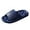 Navy, variant on Womens Slippers Non Men's Slides Cushioned Open Toe Rubber Sole Women Sandals Comfortable for Indoor & Outdoor