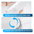 thumbnail image 3 of Tendedero Retráctil Labg Plegable Pared Con Gancho blanco, 3 of 5