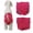 Hot Pink, variant on Washable Female Dog Diapers No Leak Reusable for Doggy in Period Highly Absorbent Heat Panties with Adjustable Snaps Pet Physiological Sanitary Pants