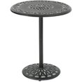 thumbnail image 1 of Noble House Hannah Outdoor Shiny Copper Cast Aluminum Bar Table, 1 of 18