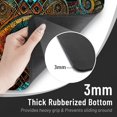 thumbnail image 3 of XMXT Non-Slip Gaming Mouse Pad, Persian Eye Print Mousepad Computer Keyboard Mats Desk Pads Office Decor Accessories, 15.8"x29.5", 3 of 8
