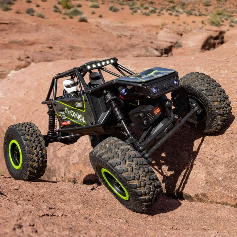 Axial RC Crawler 1/18 UTB18 Capra 4 Wheel Drive Unlimited Trail Buggy RTR  Battery and Charger Included Black AXI01002T1 Trucks Electric RTR Other