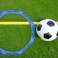 thumbnail image 4 of PENIKOKO 4Pcs Agility Rings Set Octagon Plastic Speed Training Circles for Soccer Football Basketball, 4 of 6