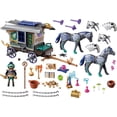thumbnail image 3 of Carruaje mercante Violet Vale de Toy Playmobil con cañón oculto, 3 of 9