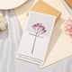 thumbnail image 5 of Tarjeta de felicitación con flores secas Diseño ecológico único Papel kraft marrón reciclado Los amantes de la naturaleza celebran con belleza natural, 5 of 6