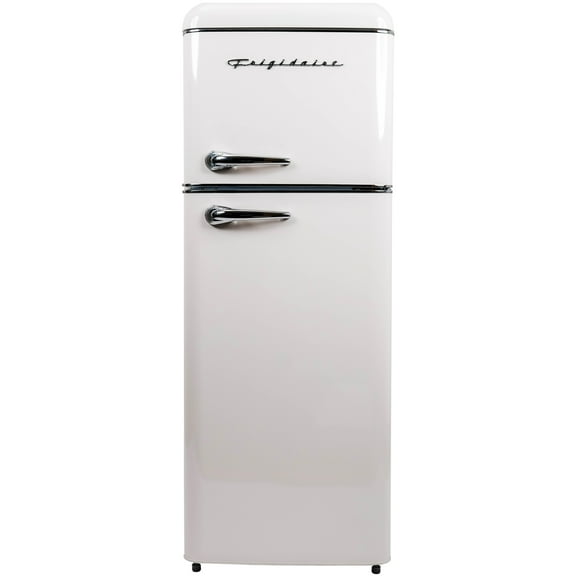 Frigidaire 7.5 Cu. ft. Top Freezer Refrigerator, Cream, Rounded Corners - Retro, EFR756