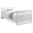 thumbnail image 3 of Delta Children Twin Size Wood Bed Rail #W0090, Bianca White, 3 of 4
