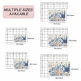 thumbnail image 6 of Blue Starfish Coastal Outdoor Rug 6x9 Ft, Non Slip Washable Area Rug, Eucalyptus Summer Nautical Shell Retro Patio Rugs Carpet Runner, Large Floor Mat for Indoor/Outdoor Deck Porch Camping, 6 of 8