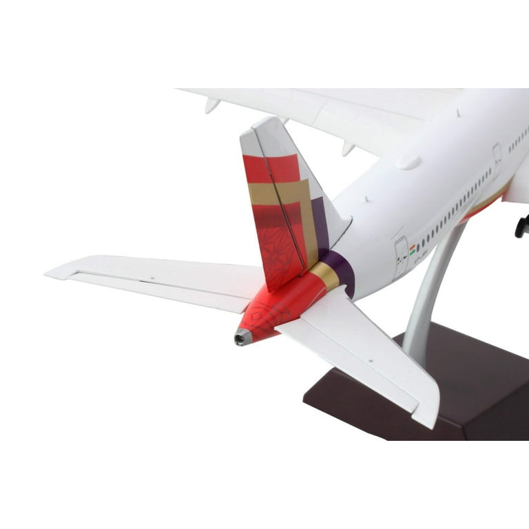 Airbus A350-900 Commercial Aircraft with Flaps Down 