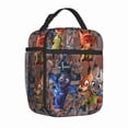 thumbnail image 3 of Zootopia Insulated Lunch Bag Cartoon Backpack, Reusable Thermal Cooler Tote for School Picnic Travel, Water Resistant Zipper Lunch Box Carry Bag Large Capacity Reusable Cooler Bag 11488-A16, 3 of 6