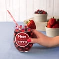 thumbnail image 4 of Mom - 18 oz Stemless Wine Glass, 4 of 6
