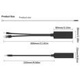 thumbnail image 5 of Universal POE Splitter Adapter Support IEEE802.3af/at for 48V to DC12V Conversion Offering Efficient Power Delivery, 5 of 11