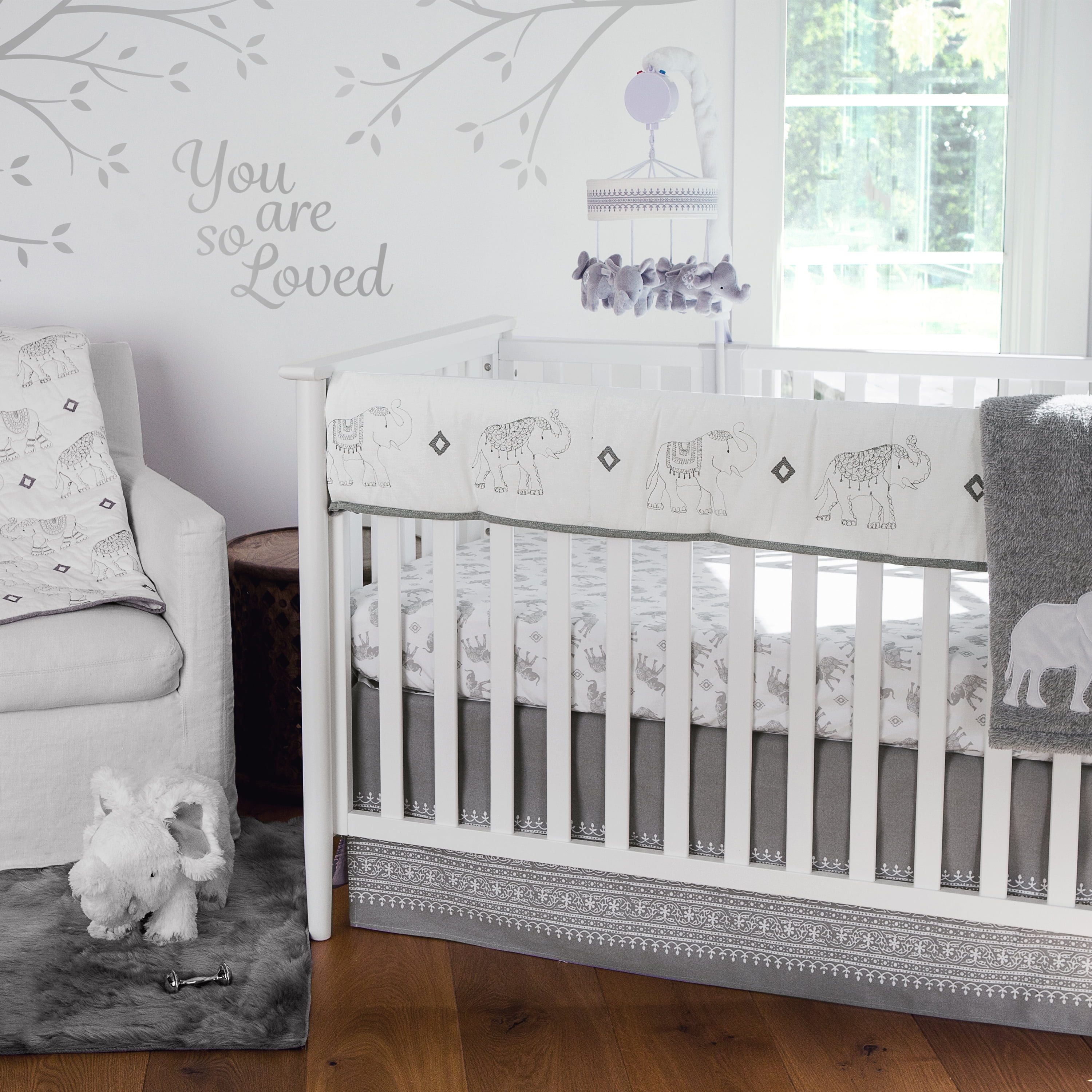 elephant nursery accessories