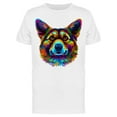 thumbnail image 1 of Rainbow Corgi T-Shirt Men -Image by Shutterstock, Male Medium, 1 of 2