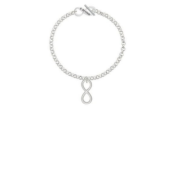 Large Infinity Sign & Beyond Infinity Toggle Chain Bracelet