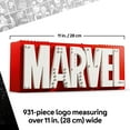 thumbnail image 5 of LEGO Marvel: MARVEL Logo & Minifigures Building Toy - Marvel Collectible Set for Kids, Boys and Girls, Ages 12+ - Model Kit with 5 Minifigures - Gift Idea for Birthday - 76313, 5 of 8