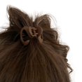 thumbnail image 3 of Boucles d'Oreilles Chat Mode Pinces à Cheveux Pinces à Cheveux pour Haute Queue de Cheval Pinces à Cheveux Requin pour les Femmes Filles Cheveux Longs, 2 Pack (Ovale), 3 of 3