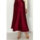 thumbnail image 3 of Falda PRETTYGARDEN Otoño 2025 Satinada de Cintura Alta Vino Talle S, 3 of 7