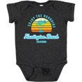 thumbnail image 3 of Inktastic Summer Enjoy the Sunshine Huntington Beach California Blue Boys or Girls Baby Bodysuit, 3 of 5