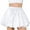 White, variant on Miaoju School Uniform Skirts for Girls Adjustable Waist Pleated Skorts Summer Pull-On Athletic Tennis Mini Skirt Dresses