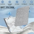thumbnail image 2 of Dteck Smart Case for iPad iPad (A16) 11th Generation 11-inch 2025, iPad 10th Generation 10.9-inch 2022,Glittering Sparkly Shockproof Cover with Sparkly Crystal Clear Back and Pencil Holder,Silver, 2 of 7