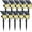 Warm White, variant on Solar Spot Lights Outdoor, 10 Pack, 3 Modes, Adjustable Landscape Solar Lights, IP65 Waterproof for Walkway, Yard, Garden, Driveway Security-Warm White