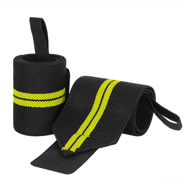 Muñequeras para levantamiento de pesas Soporte para muñecas con presilla para pulgar de alta resistencia - Muñequera para levantamiento de pesas