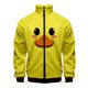 thumbnail image 3 of Bonitas chaquetas con estampado 3D de cara de animé para hombres y mujeres, abrigo de calle de manga larga, chaqueta con cremallera de gran tamaño, ropa de abrigo masculina con personalidad, 3 of 5