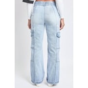 YMI Jeans Women's Straight Cargo Jeans