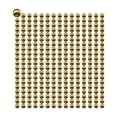 thumbnail image 1 of Dsseng 300 Pcs Leurres de Pêche Holographiques 3/4/5/6mm Rouge pour Serpents DIY, 1 of 5