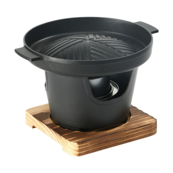 LOVIVER Japanese BBQ Grill Barbecue Grill Charcoal Grill Mini Hibachi Grill Tabletop B
