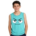 thumbnail image 4 of Camisola de Niños Pequeños 3-15 Años sin Mangas Tela Suave Moda Linda Impresión de Gradiente para la Boda Casual en Casa, 4 of 8