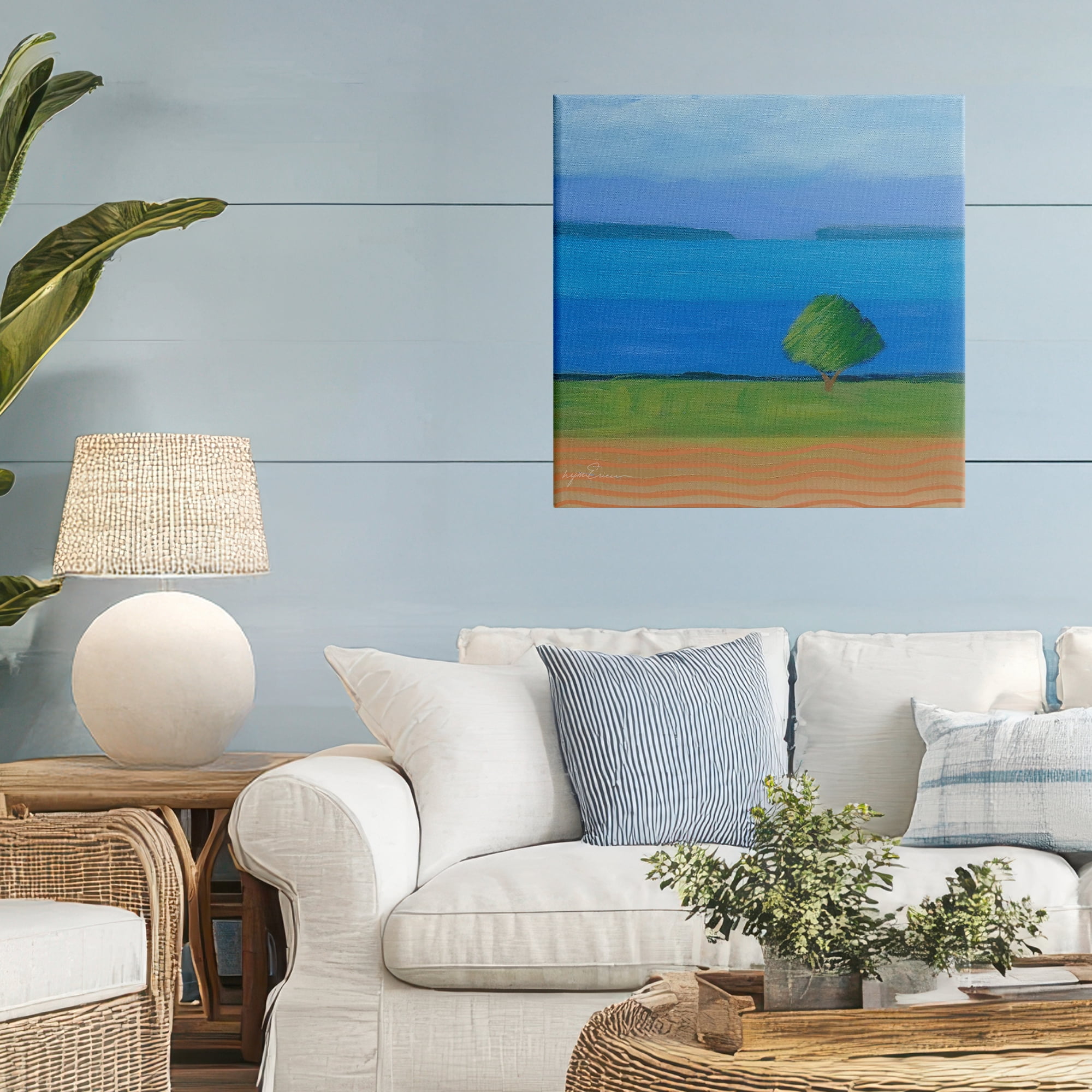 Stupell Industries Lone Tree at Spring Cove Canvas Wall Art, design by Lynn Ericson Fine Art