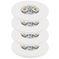 GOOHOCHY 4Pcs Led Coasters For Drinks Light-Up Anti-Skid Bar Party Wedding