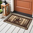 thumbnail image 5 of Texas Star Washable Area Rug 2 x 3 ft Farmhouse Country Star, Soft Non Slip Rugs Stain Repellent Indoor Felt Carpet for Living Dining Room Bedroom Home Office, 5 of 9