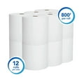 thumbnail image 2 of 01040 White Hard Roll Towels, 8.0" W x 800' L (Pack of 12), 2 of 4