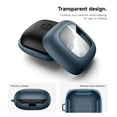 thumbnail image 3 of Suritch Case for Beats Powerbeats Pro Earbuds with Magnetic Lid Lock and Carabiner, Protective Shockproof Cover, Blue, 3 of 7