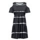 thumbnail image 4 of Vestido de volantes con hombros descubiertos y manga corta a la moda informal para mujer Fridja  qw2110, 4 of 5