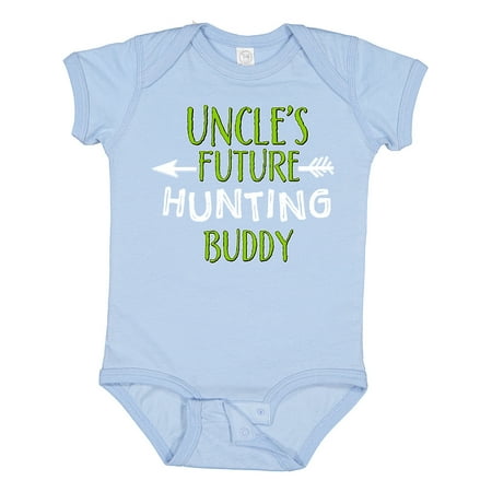 

Inktastic Uncles Future Hunting Buddy Gift Baby Boy or Baby Girl Bodysuit