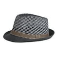 thumbnail image 1 of 56-58 cm tiene circunferencia sombreros para hombres y mujeres sombreros de sol de verano protector solar hueco transpirable sombreros de paja de jazz, 1 of 5