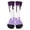 Dark Purple, variant on AWZXDE Ice Print Novelty Ankle Socks For Boys Girls Soft Blend Breathable Casual Wear Kids Red,7-12 Years