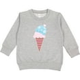thumbnail image 2 of Inktastic Ice Cream Cone with Heart Toddler Sweatshirt, 2 of 4